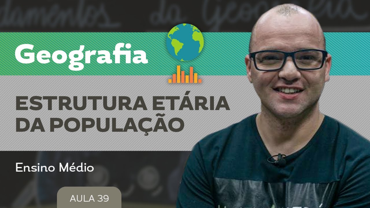Estrutura etária da população ​- Geografia - Ensino Médio