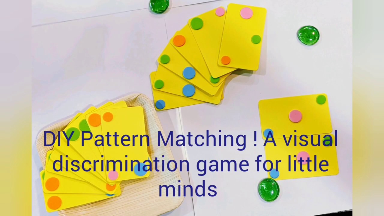 Simple DIY Pattern Matching and Memory Game