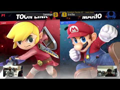 Throwdown Thursday 137 - Losers Semis - Cantolope (Toon Link) vs EricTho (Mario)