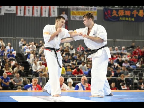 【新極真会】Court1 3rdRound3 man Artem Semenov vs Orestas Abazorius The 12th World Karate Championship