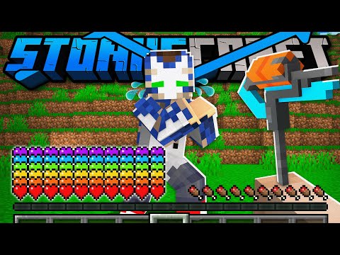 Cheguei ao NÍVEL DEUS do MINECRAFT! Vida infinita! - StonksCraft 2 #5