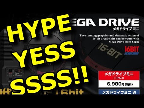 Sega is Making a Genesis/Mega Drive MINI!! NOT AtGames TRASH!