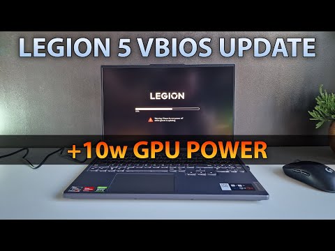 Legion 5 VBIOS Update | Go From 130w to 140w!!
