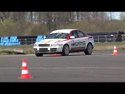 W. Wojnowski (S4) - 1. Runda Autoslalom Grand Prix (Makowice 25.04.2021)