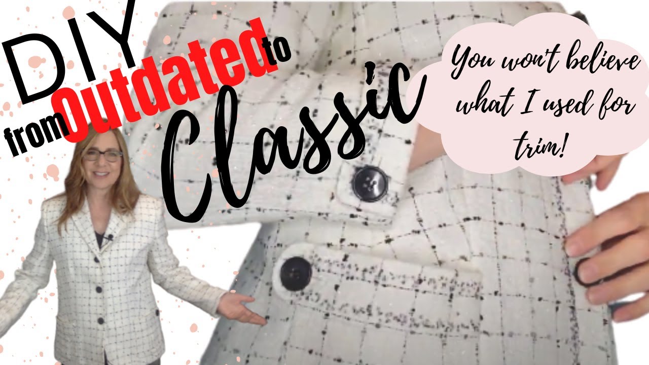 Chanel-inspired DIY thrift flip!