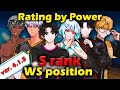 The Spike S Rank Rating By Power WS Position All Characteristics Volleyball 3x3