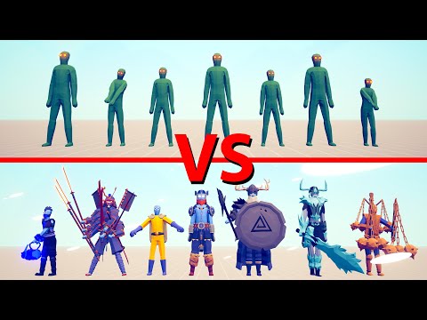 ZOMBIE Team vs NEW HIDDEN UNITS Team - Totally Accurate Battle Simulator TABS