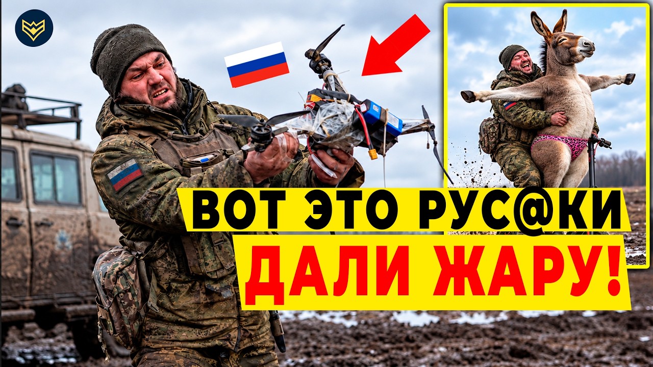 Осла и тр*хнуть МОЖНО! Почему россияне ЕДУТ В ШТУРМ НА САМОКАТАХ И ОСЛАХ, если