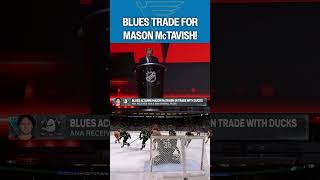 DRAFT-DAY TRADE: McTavish to the Blues! ????