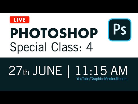LIVE SPECIAL Class for Masking Photoshop Hidden Feature and Tips Special Class