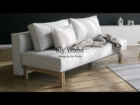 Sly Wood Sofa Bed - Detail