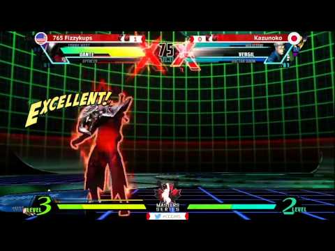 CCGMS UMvC3 LSF - 765 Fizzykups (SPE-FRA-DAN) vs Kazunoko (WOL-DRD-VER)