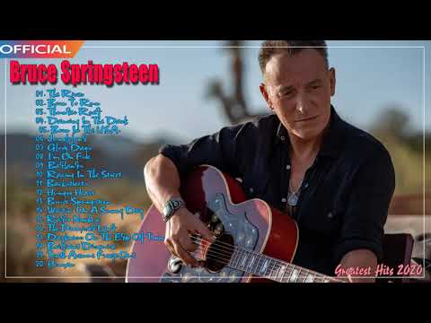 Bruce Springsteen Greatest Hits Full Album  -  Bruce Springsteen Best Playlist 2021