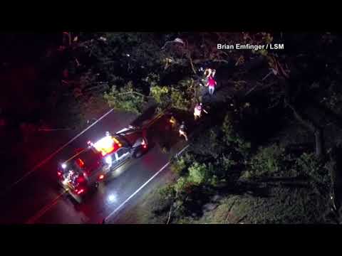 Storms, possible tornadoes, cause damage in Northeast Texas
