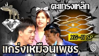 ใช้รับน้ำหนัก แข็งขนาดนี้ใช้ตกแต่งอะไรก็ทนทาน ตะแกรงเหล็กฉีก Series XG-11 หนา 6มิล
