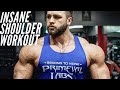 COMPLETE SHOULDER WORKOUT | NEW EMPTY HOUSE TOUR | LAMBORGHINI?!