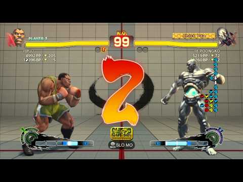 SSF4 AE 2012: rofuu (Boxer) vs Poongko (Seth) - Xbox Live Ranked Match