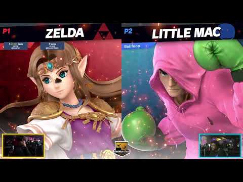 Game Lab Smash WaveLand   Ven (Zelda) Vs BallFoop (Little Mac)