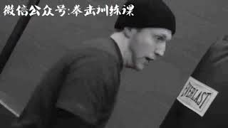 拳击手的日常训练，孤独但充满动力