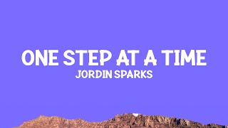 @JordinSparks - One Step At a Time (Lyrics)