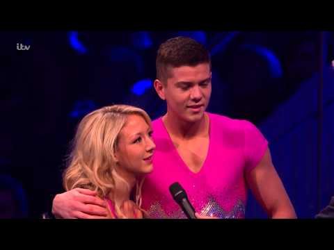 Jenna Congratulates Luke On All His Skating Effort - Dancing On Ice