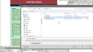 Dreamweaver CC 2015 - How to Make a Template from an Existing Web Page