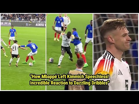 Joshua Kimmich's Incredible Reaction to Mbappé Outplaying İlkay Gündoğan and Antonio Rüdiger! 😳
