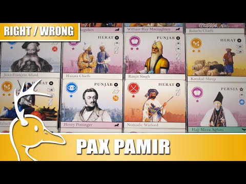 Pax Pamir: Second Edition - Right for you / Wrong for you - (Quackalope Review)