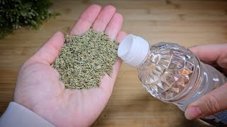 Just put Rosemary in the Vinegar it's Amazing