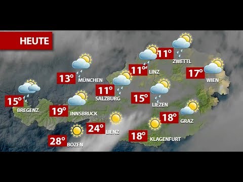 Aktuelle Wetterprognose für Mittwoch (03.10.2018)