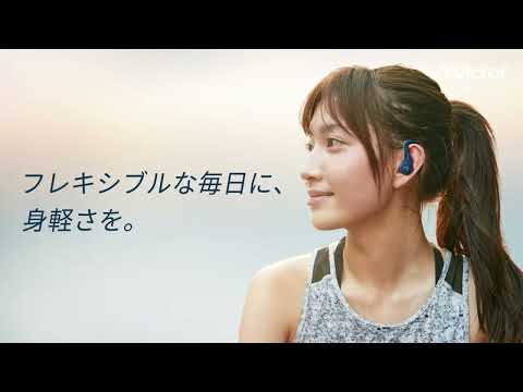 完全ワイヤレスイヤホン Victor ブルー HA-EC25T-A [ワイヤレス(左右