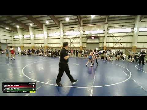 119-127 Lbs Round 2 - Sophie Grunhuvd, MT Vs Zorina Johnson, OR 71a4