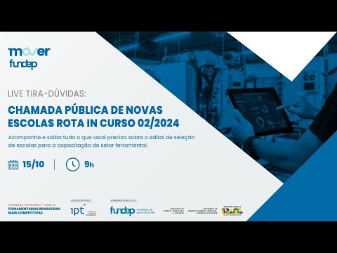 Chamada Pública Rota in Curso 02.2024 – Seleção de Escolas