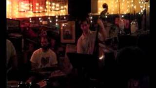 Thomas Morgan and Dan Weiss solos with David Binney Group, 55 Bar, NYC 7-14-09
