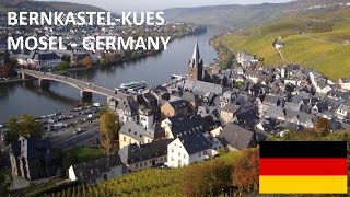 preview picture of video 'Bernkastel-Kues in Mosel in Germany - German Moselle Valley - Wine Tourism travel video'