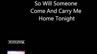 Glee - We Are Young (LYRICS) (Full Version) (HD &amp; HQ)