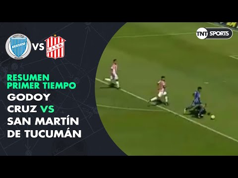 Resumen Primer Tiempo: Godoy Cruz vs San Martín T | Fecha 18 - Superliga Argentina 2018/2019