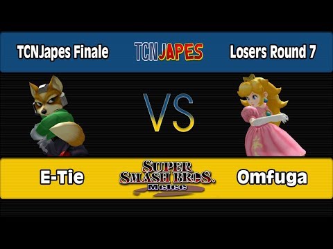 TCNJapes Finale: Omfuga (Peach) Vs. E-Tie (Fox) - LR7