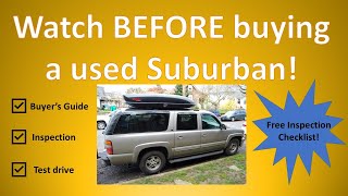 How to buy used Chevrolet Suburban 2000-2006