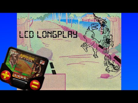 LCD Longplay - Jurassic Park (Tiger Electronics 1992)