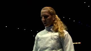 2019 742 T04 02 F S Individual Duesseldorf GER ZCH PODIUM MARTON HUN vs KHARLAN UKR
