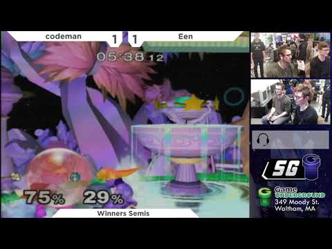 SG 22.6 SSBM - codeman (Fox) vs. Een (Peach) - Melee WSF