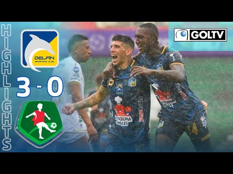 Resumen | Delfín 3 - Mushuc Runa 0 | LigaPro 2023 - Fecha # 6