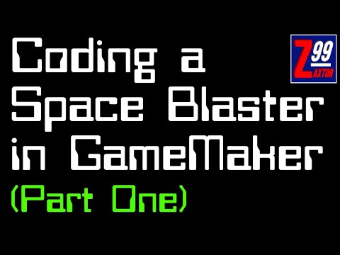 Coding A Retro 2D Space Blaster in GameMaker Studio, Every Step Revealed! - Part One