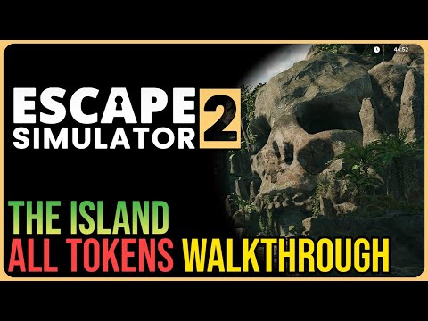 Escape Simulator 2 – 100% Walkthrough All Tokens – The Cursed Treasure – Island