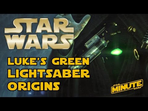 How Luke Got His Green Lightsaber (Canon) - Star Wars Explained