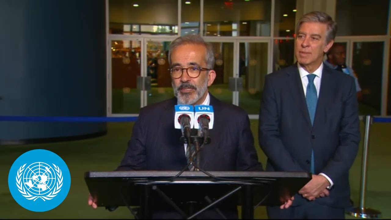 Portugal on Election of non-permanent members of the Security Council - Stakeout | United Nations