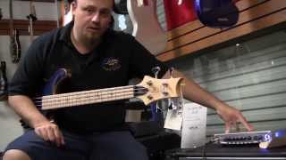 Video thumbnail for PRS GG 4 String Bass and GK MB500 Amp by Steve Araujo