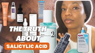 SALICYLIC ACID can worsen your breakout (IF)...#salicylicacid#exfoliation