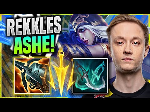 REKKLES TRAINING SOME ASHE! - G2 Rekkles Plays Ashe ADC vs Jhin! | Season 11